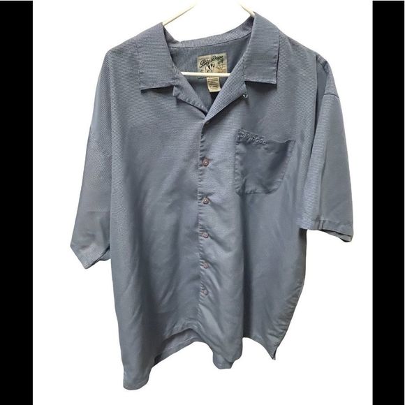 BIG Dogs short sleeve button up extra large front pocket - Picture 1 of 3